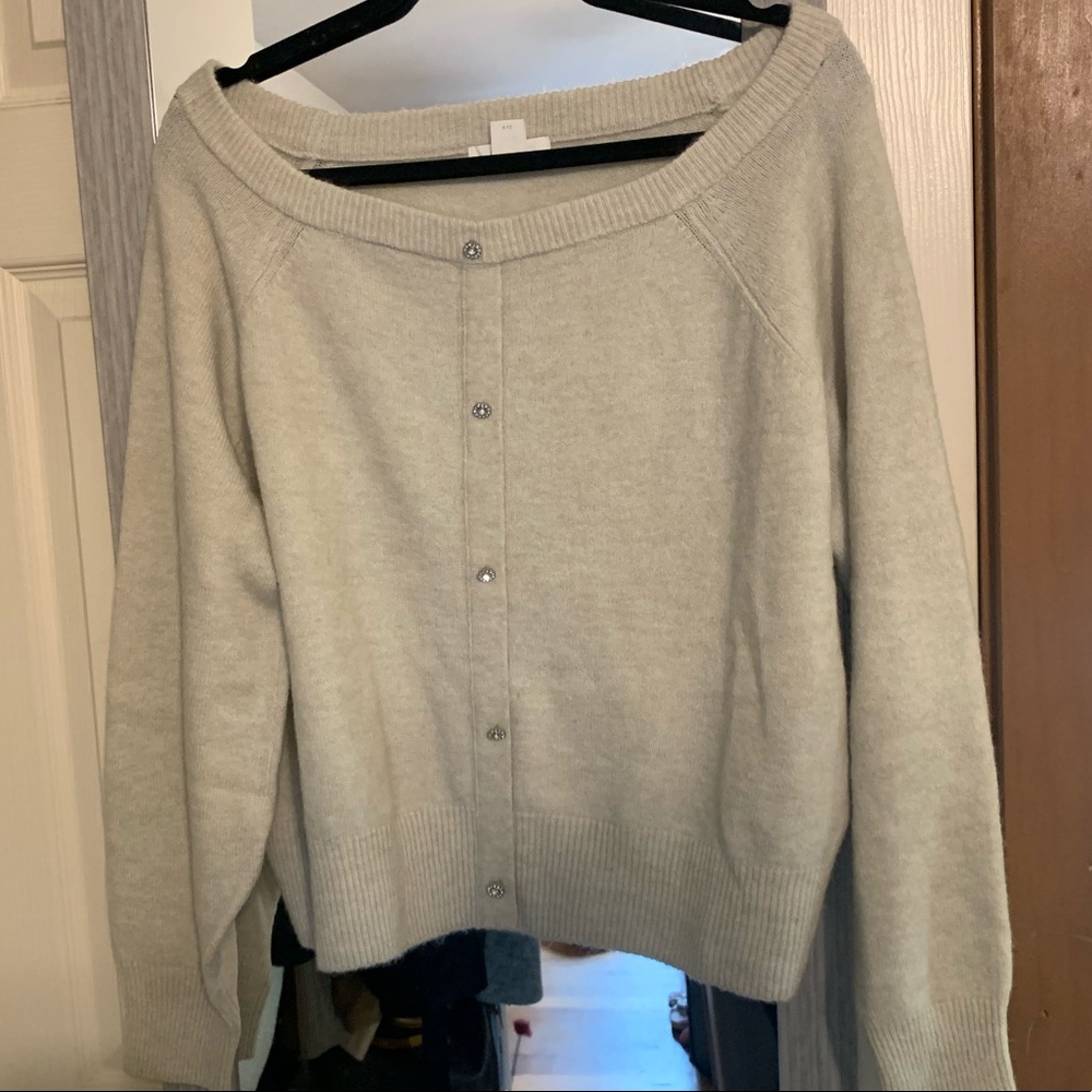 H&M Off the Shoulder Sweater